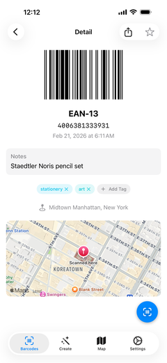 Barcode Stash screenshot 7