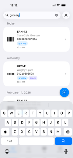 Barcode Stash screenshot 9